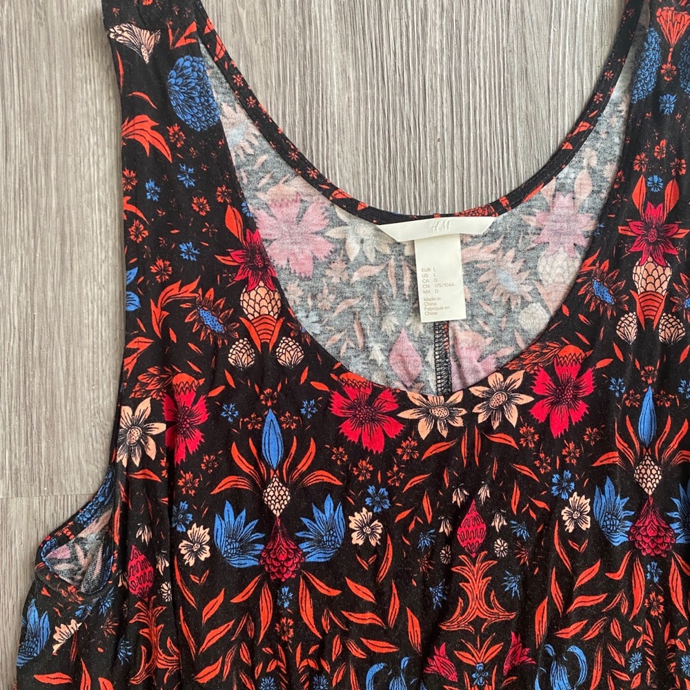 Patterned Shift Dress